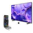 thumbnail image 1 of COMBO TELEVISOR SAMSUNG UN75U8000FFXZX 4K SMART + BAFLE MISIK  MB178 DOBLE 8" BTH USB SD TWS, 1 of 5