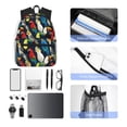 thumbnail image 6 of Fotbe Parrot Lightweight Casual Laptop Backpack for Men and Women, Daily use Waterproof backpack, Backpack for College, 6 of 8