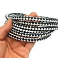 thumbnail image 6 of 2 Yards Uncut 8mm Braided Leather Cord Round Leather Bolo Strap for Bracelet Making, 6 of 6