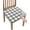 Latticesan5415, variant on Dining Room Chair Cover,Country Style Gray and White Gingham Buffalo Check Elastic Stretch Chair Slipcovers Super Fit Desk Seat Cover Removable Kitchen Chair Set of 4