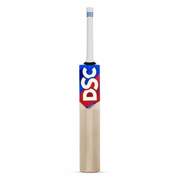 DSC Intense Force Kashmir Willow Cricket Bat , Ready To Play For Intermediate Player | Size - Harrow , Beige With Full Cover