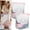 2PCS-M, variant on Thickened Stereoscopic No-Pump Vacuum Compression Bag for Clothes, Blankets, to Creates Extra Space