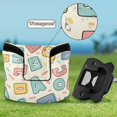 thumbnail image 6 of Haosy Cartoon Letters Golf Mallet Putter Cover Strong Magnetic Leather Golf Club Headcover Closure, 6 of 7