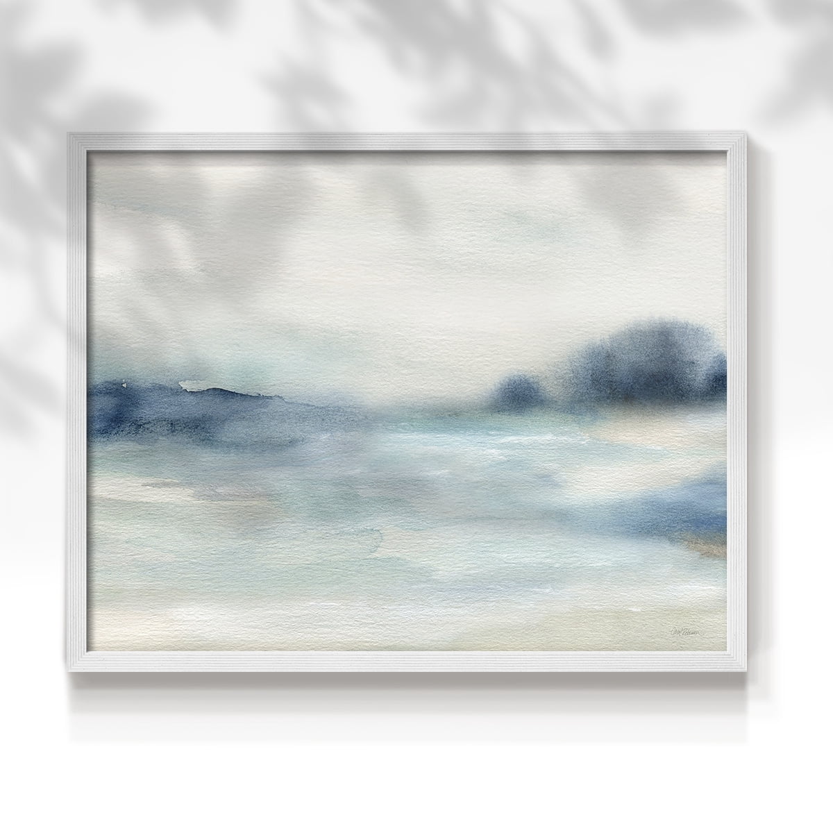 Simply Soft Morning by Carol Robinson - Restickable Framed Giclée Print