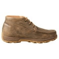 thumbnail image 4 of Women's Twisted X WXC0001 CellStretch Casual Chukka Driving Moc Bomber Full Grain Leather 7.5 M, 4 of 6