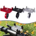 thumbnail image 4 of Adjustable Mobile Phone Stand Holder Handlebar Mount Bracket Navigation Bracket black, 4 of 8