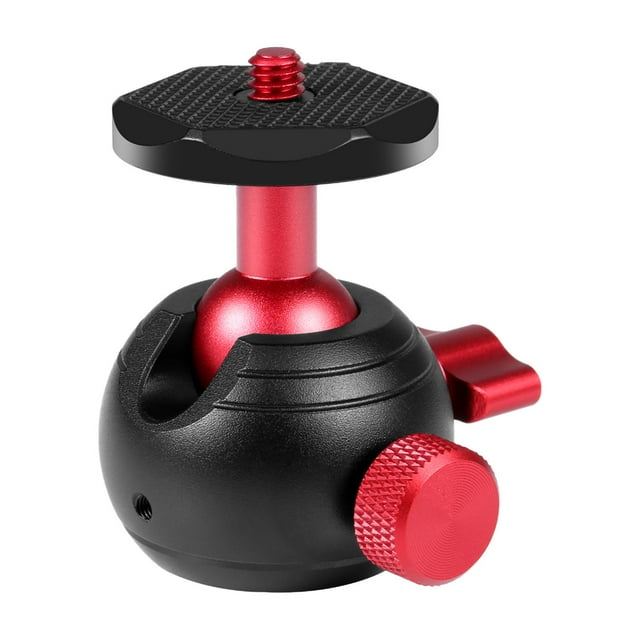 Adaptador de cabeza de bola de trípode panorámico giratorio de 360 degree, con tornillo de pulgada para trípode de abrazadera de teléfono de shamjiam Rótula de trípode