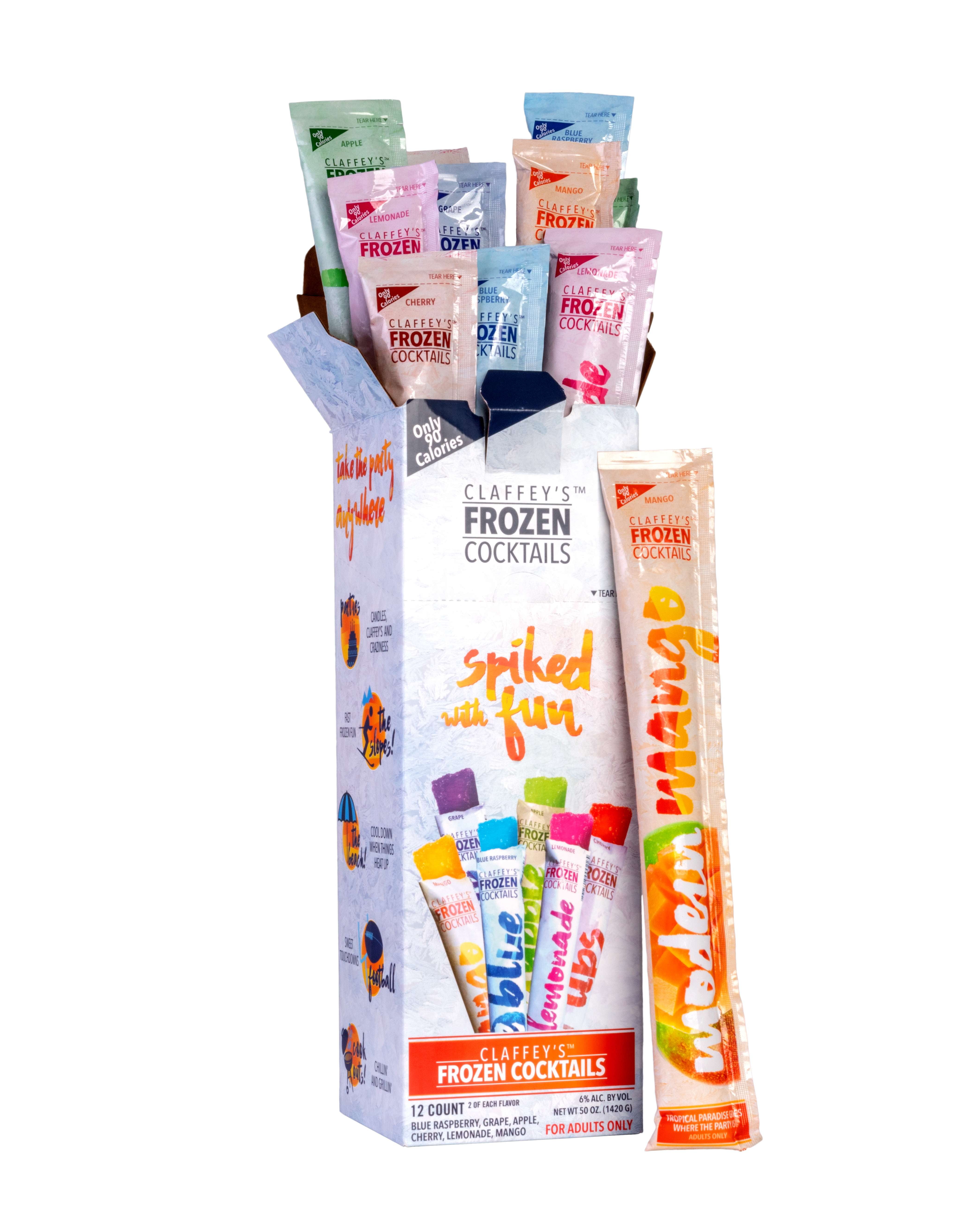 Claffey S Frozen Cocktails Adult Popsicles Variety Box 50 Oz 12 Count Walmart Inventory Checker Brickseek Claffey S Frozen Cocktails Adult Popsicles Variety Box 50 Oz 12 Count Walmart Inventory Checker Brickseek