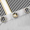 thumbnail image 4 of Erosebridal Glitter Print Letter T Black Out Curtains, Cartoon Monogrammed Curtains Pack of 2 (42x63 Each), 4 of 6