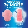 thumbnail image 4 of Always Serviettes Infinity avec FlexFoam, Taille 4, Nuit, avec Ailes, Non Parfumées, 4 of 17
