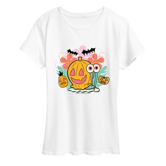 SpongeBob SquarePants - Gary Jackolantern Short Sleeve Graphic T-Shirt