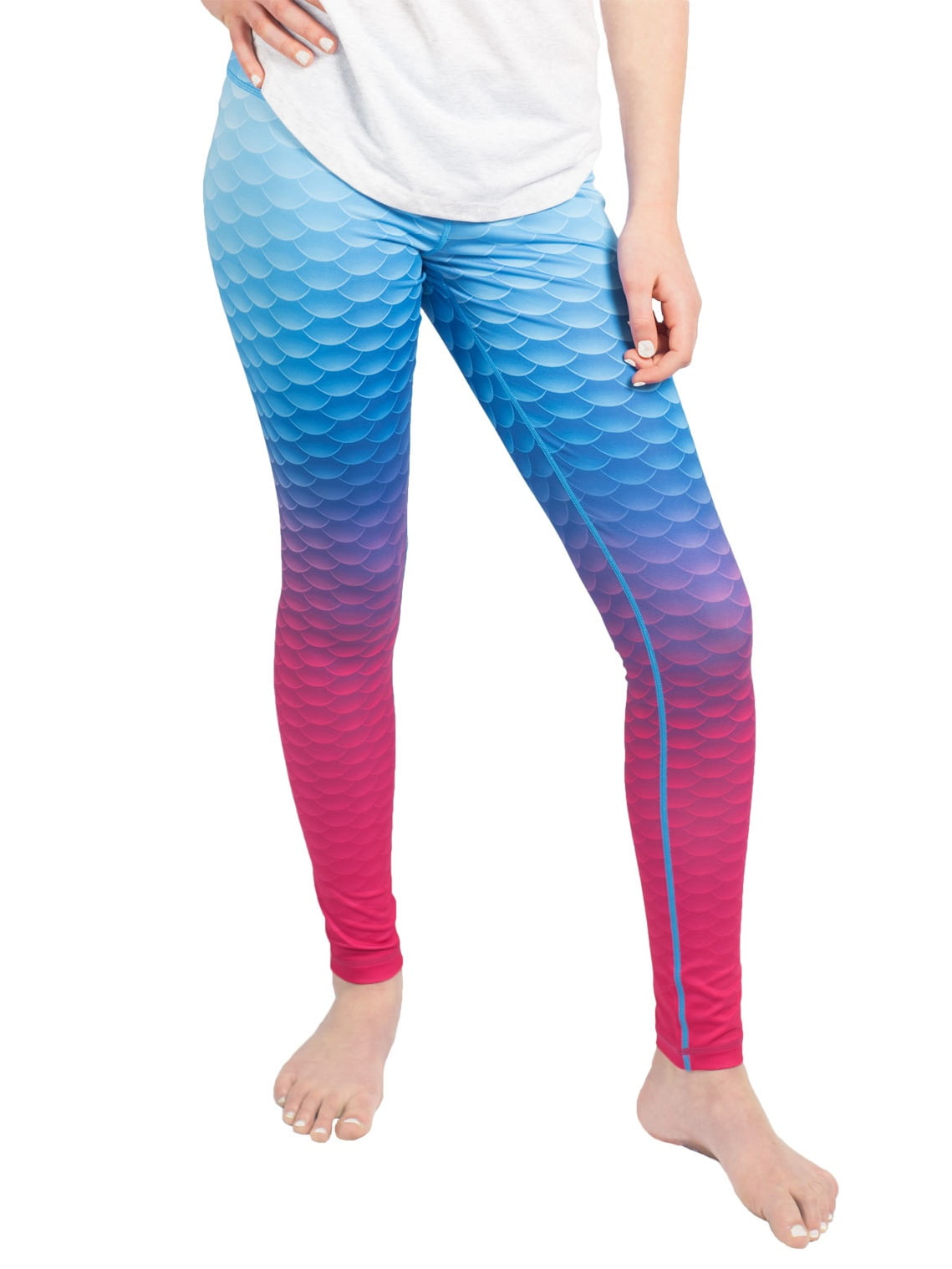 mermaid running tights