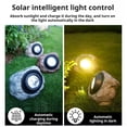 thumbnail image 2 of User Friendly Resin Solar Rock Lamp Waterproof Weatherproof Great for Garden Walkway Camping Decoration Energy Saving, 2 of 8
