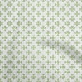 thumbnail image 1 of oneOone Polyester Spandex Pear Green Fabric Asian Block Craft Projects Decor Fabric Printed By The Yard 56 Inch Wide, 1 of 5