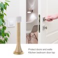 thumbnail image 3 of Tope de puerta de resorte telescópico Hardware de tope de puerta decorativo de pared (Oro) Sywqhk Libre de BPA, 3 of 4