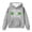 1-Grey1077, variant on Kiijoy St. Patrick's Day Hoodie for Girls Letter Print Pullover Sweatshirt, Sizes 3-4