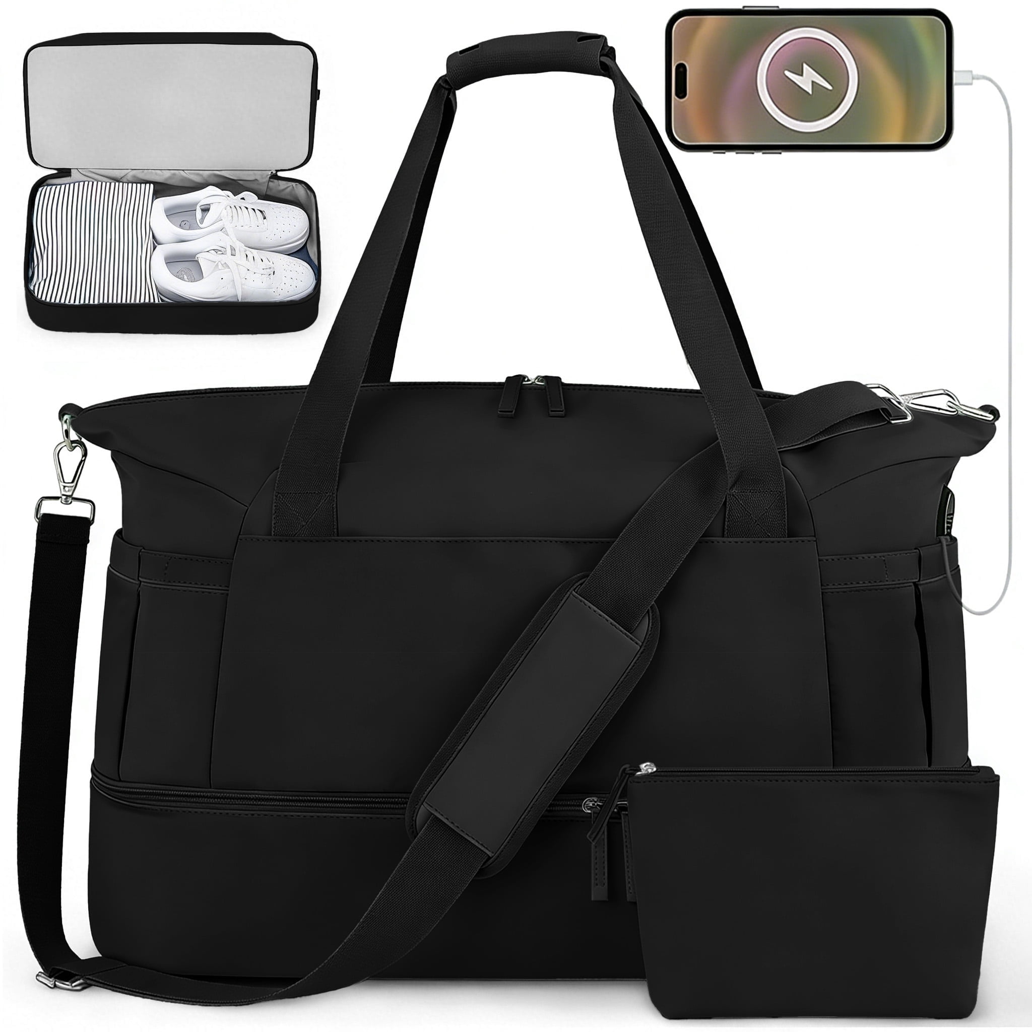 Dakimoe Travel Duffle Bag Set for Women, 2-Pack photo 6