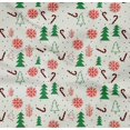 thumbnail image 4 of oneOone Cotton Poplin Twill White Fabric Merry Christmas Fabric For Sewing Printed Craft Fabric By The Yard 56 Inch Wide-JDD, 4 of 4