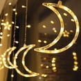 thumbnail image 1 of Agiferg Stars Moon LED Bulb String Lights Decorative Curtain Lights Wedding Neon Lights, 1 of 9