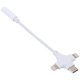thumbnail image 1 of Dual 8 Pin+USB-C/Type-C Male to 3.5mm Female Adapter Cable, 1 of 4