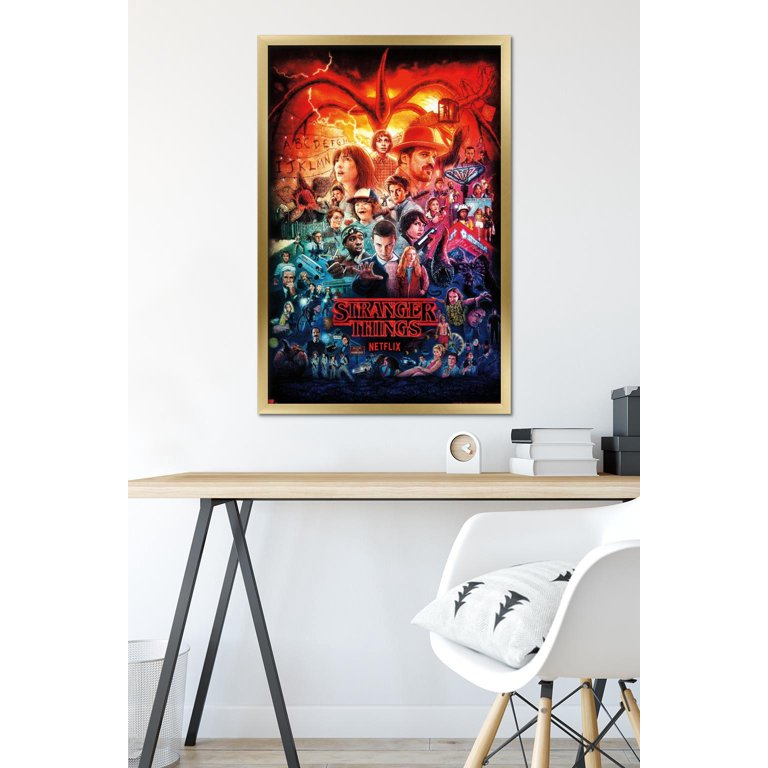 Netflix Stranger Things - Three Seasons One Sheet Wall Poster