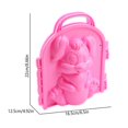 thumbnail image 3 of Cartoon Snow Mold for Children Plastic Rabbit Snowman Cat Squirrel Shaped Snowball Maker Clip Winter Snow Mold Outdoor Sand Mold Tool Creative Toy for Kids Adults Outdoor, 3 of 6