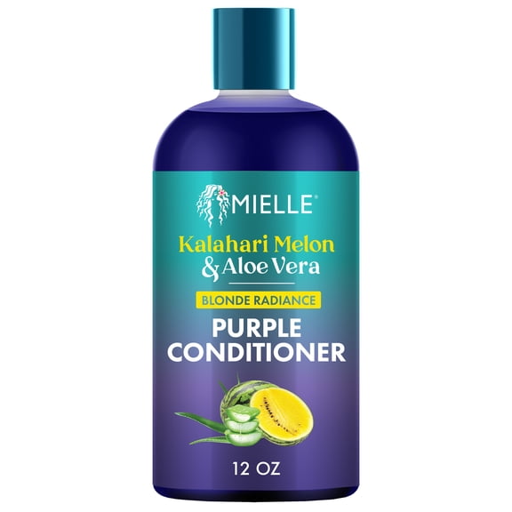 Mielle Kalahari Melon and Aloe Vera Blonde Radiance Purple Conditioner - 12 oz