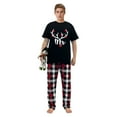 thumbnail image 3 of Ihaphap Mr Mrs Deers Christmas Couple Matching Pajama Set For Couples(L,Men), 3 of 6