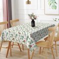 thumbnail image 5 of Tchckioa Green Leaves 52x70 Inch Rectangular Tablecloth,Waterproof Table Cover for Kitchen Dining Decor, 5 of 6