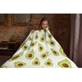 thumbnail image 7 of Yibo Watermelon Cartoon Fruit Pattern Blanket Flannel Soft and Comfortable Anti-static Bed Sofa Blanket, 7 of 7