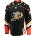thumbnail image 2 of Men's Fanatics Trevor Zegras Black Anaheim Ducks Home Breakaway Player Jersey, 2 of 3