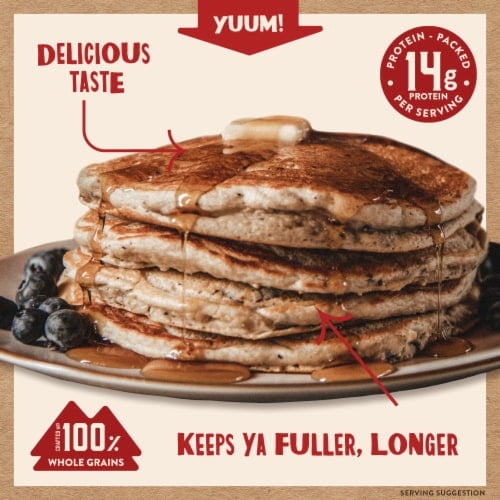 2X - Kodiak Blueberry Power Cakes Flapjack & Waffle Mix