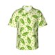 thumbnail image 1 of Balery Green Peas Camisas hawaianas de manga corta para hombre, camisas playeras de corte holgado, camisas de vacaciones con botones,XX-Large, 1 of 7