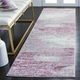thumbnail image 2 of SAFAVIEH Adirondack Rudyard Abstract Runner Rug, Grey/Purple, 2'6" x 14', 2 of 8
