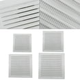 thumbnail image 4 of MYG Metal Louver Vent Grille Cover Square Vent Insect Screen Cover, 4 of 6