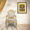 thumbnail image 3 of Unknown 25x32 Gold Ornate Wood Framed with Double Matting Museum Art Print Titled - Golden Dragon, 3 of 4