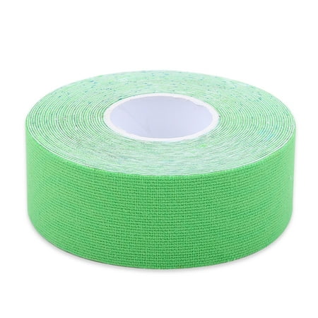 1 Roll Cotton Waterproof Muscle Strain Injury Bandage Sport Adhesive Tape(Green)
