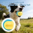 thumbnail image 5 of Interactive Dog Toys Treat Ball for Aggressive Chewers Rubber Dog Ball with Dog Teeth Dental Care for Home and Play, 5 of 5