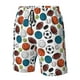 thumbnail image 4 of Fotbe Color Balls Trajes de Baño Estampados para Hombre, Shorts de Verano de Secado Rápido, Ropa de Playa, Bañadores-Medium, 4 of 6