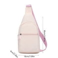 thumbnail image 3 of Hohaski Chest Bag Fabric Material Crossbody Bag Sports Chest Bag Portable Multi Pocket Storage, 3 of 5