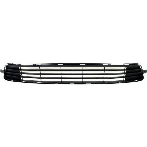 Front Bumper Grille - Primed Black - Compatible with 2011 - 2013 Toyota Corolla 2012