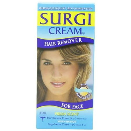 Surgi Facial Hair Removal Cream, 2 Oz. (Best Mole Removal Cream In India)