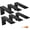 6 Pack, variant on 3-Pack 10 Inch Countertop Support Brackets, Heavy Duty L Brackets for Quartz/Wood/Laminate/Granite Countertops | 3/8" Thick Metal Steel | Frosted Black Powder Coated