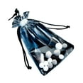 thumbnail image 3 of Yinanstore Hanging Carrying Pouch Hanging Display Drawstring Bag Waterproof Figure Display Bag Mini Figure Storage Case for Collectibles Black XL, 3 of 8