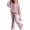 33#Pink, variant on Two Piece Fall Sweatsuit For Girls Stretch Crew Neck Sweatshirt Muted Rainbow Star Ombre Print Casual High‑Rise Flare Pants Matching Girls Outfit Sets