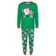 thumbnail image 3 of Pijamas Navideñas Pantalones largos Traje familiar Traje diario informal con estampado de Papá Noel Ygjytge Verde*papá T 3EG para Unisex, 3 of 9
