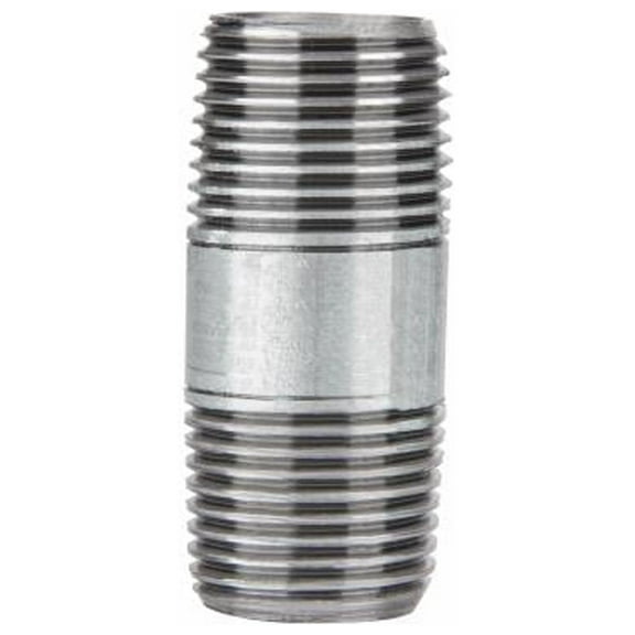 STZ 501356 3/8 x 1-1/2 In. Galvanized Pipe Nipple - Quantity 10