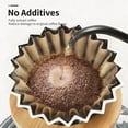 thumbnail image 3 of ANXPTIME Unbleached Coffee Filter Paper For Drip Coffee Maker Coffee Dripper Supplies, 3 of 11