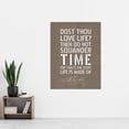 thumbnail image 2 of Dictionary Page Quote Benjamin Franklin Love Life Time Extra Large XL Wall Art Poster Print, 2 of 3