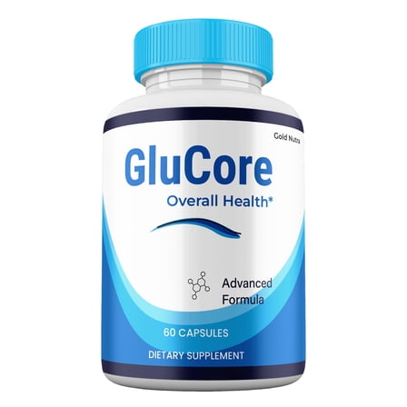 GluCore Supplemement, High Potency Pills, All Natural Formula for Men Glu Core Capsules, 1 Month Supply (1 Pack)